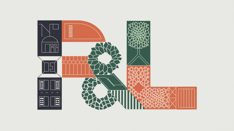 A stylized block illustration depicting the various components of a restaurant P&L statement.